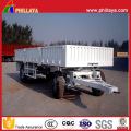 25 Tons Small Cargo Full Side Wall Open Drawbar Trailer